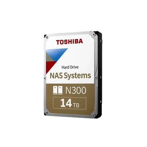 כונן קשיח פנימי דגם HDWG51EUZSVA בקיבולת 14TB מבית TOSHIBA