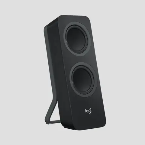 רמקולי סטריאו בלוטוס Z207 למחשב מבית Logitech שחור