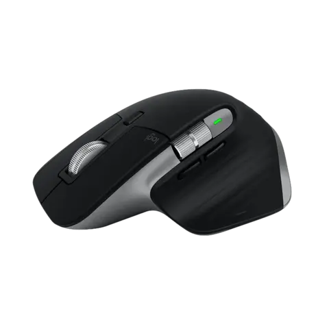 עכבר אלחוטי Logitech MX MASTER 3S FOR MAC - צבע אפור שחור