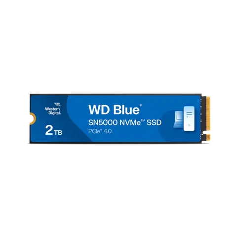 כונן SSD פנימי WD Blue SN5000 NVMe – נפח 2TB, PCIe Gen4