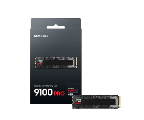 דיסק פנימי Samsung 9100 PRO 4TB Gen5 M.2 NVME 2.0 14800/13400 RW