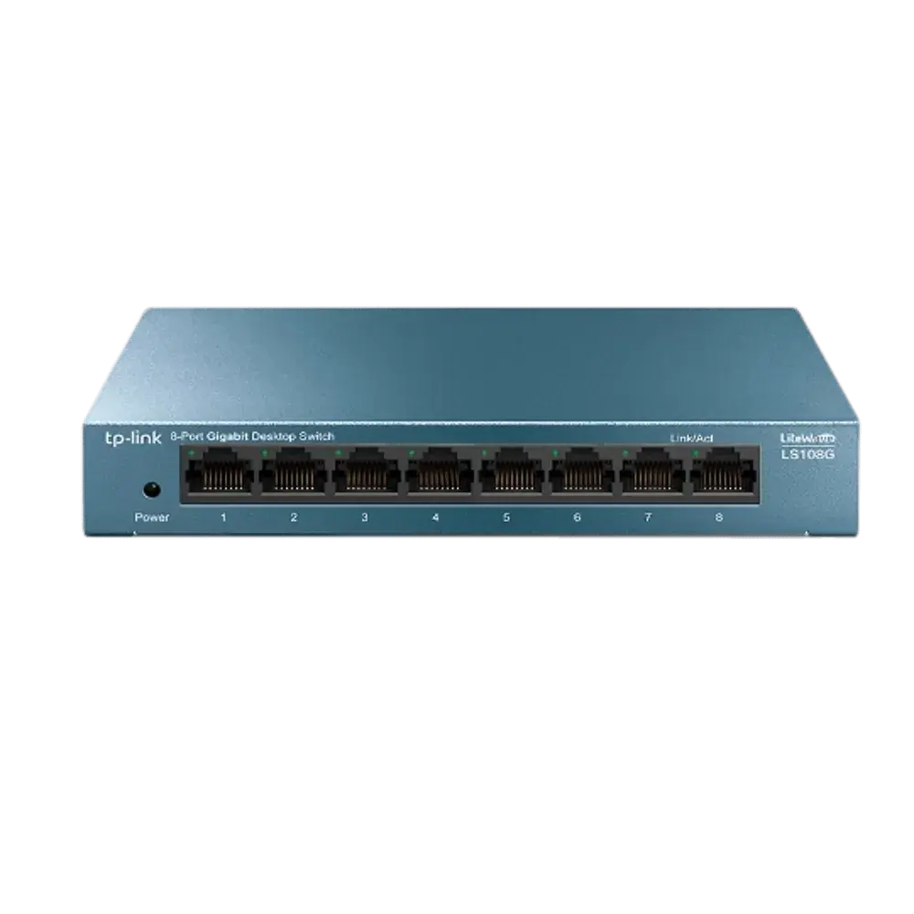 LS108G 8-Port Desktop Switch מבית TP-LINK