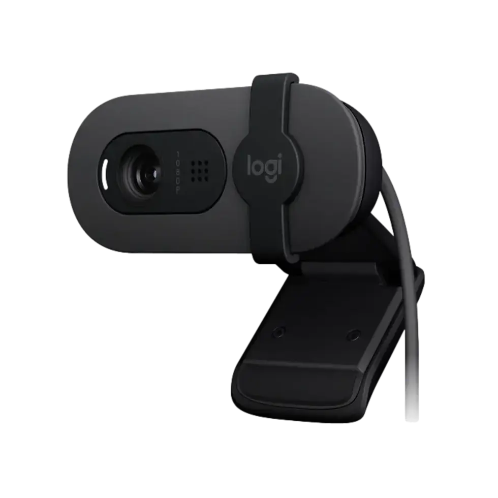 Thumbnail: מצלמת רשת Logitech BRIO 100 - בצבע גרפיט