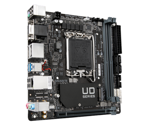 לוח אם Gigabyte H610i DDR4 Mini-ITX LGA1700 VGA HDMI 2XDP