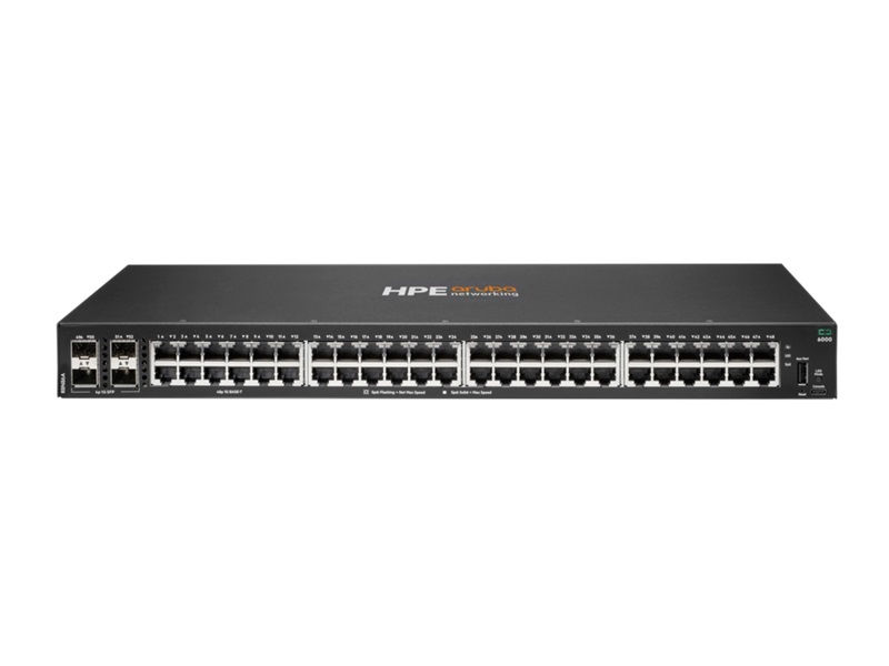 מתג מנוהל מלא HPE Aruba Networking CX 6000 48G 4SFP Switch Swch