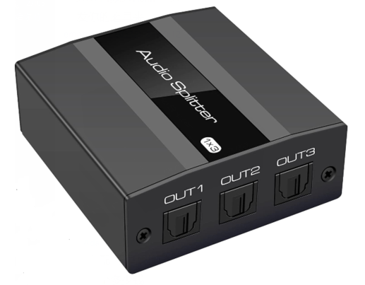 כבל אופטי Toslink - Mini Toslink 3.5MM איכותי באורך 1.8 מטר