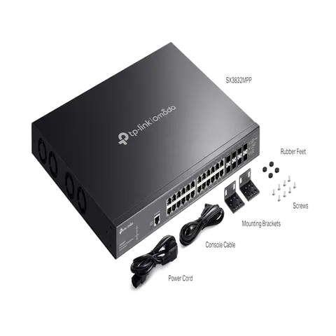 מתג ++PoE מנוהל SX3832MPP מבית OMADA