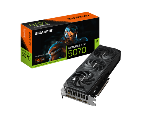 כרטיס מסך GIGABYTE GeForce RTX 5070 WINDFORCE OC SFF 12GB