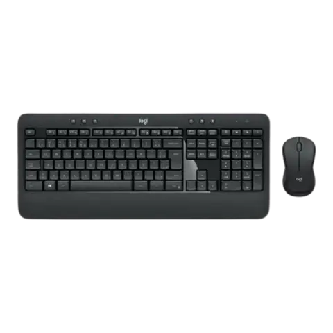 סט מקלדת ועכבר אלחוטיים Logitech MK540 שחור