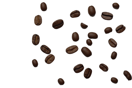 top-view-delicious-coffee-beans-arrangem