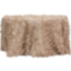Leaf-Petal-Taffeta-Round-Tablecloth-Champagne