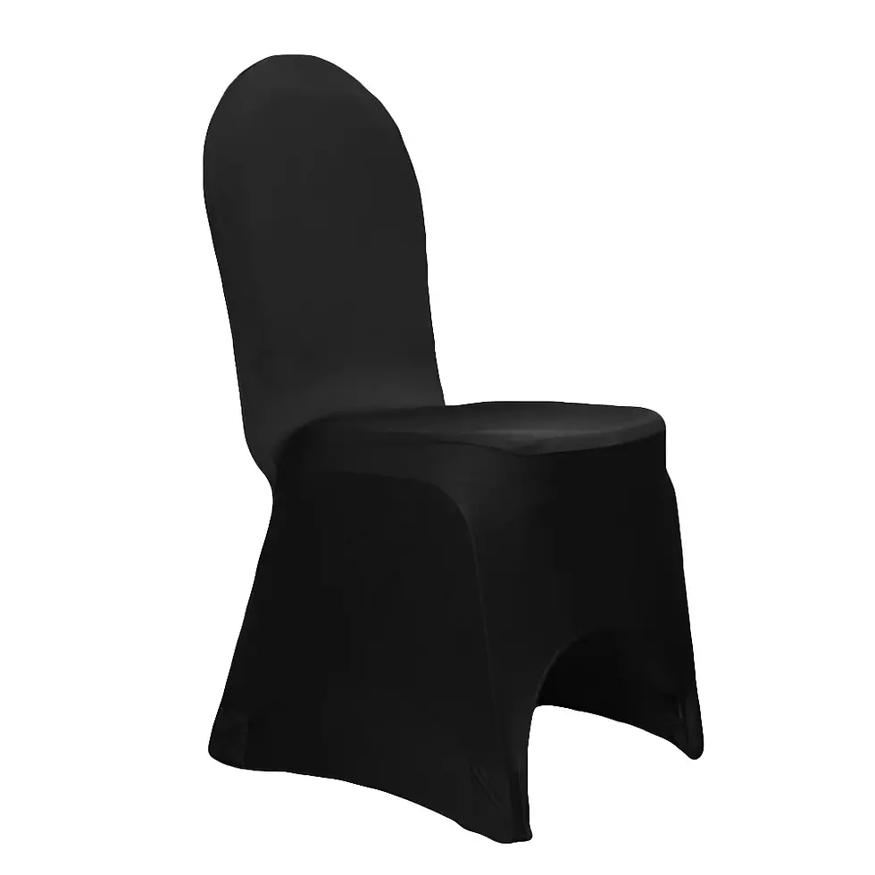 SpandexBanquet-ChairCover-Black