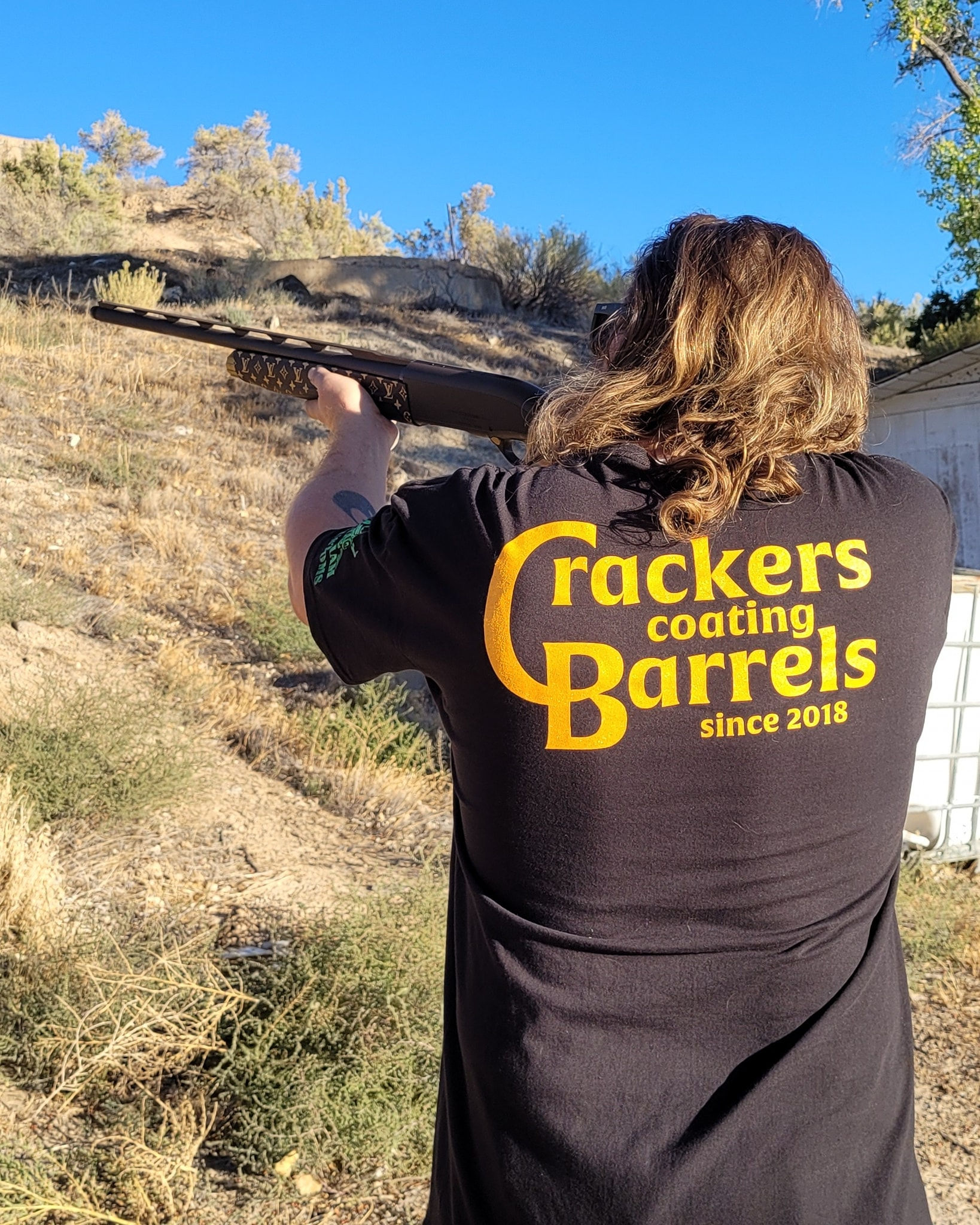 "Crackers Coating Barrels" T-Shirt