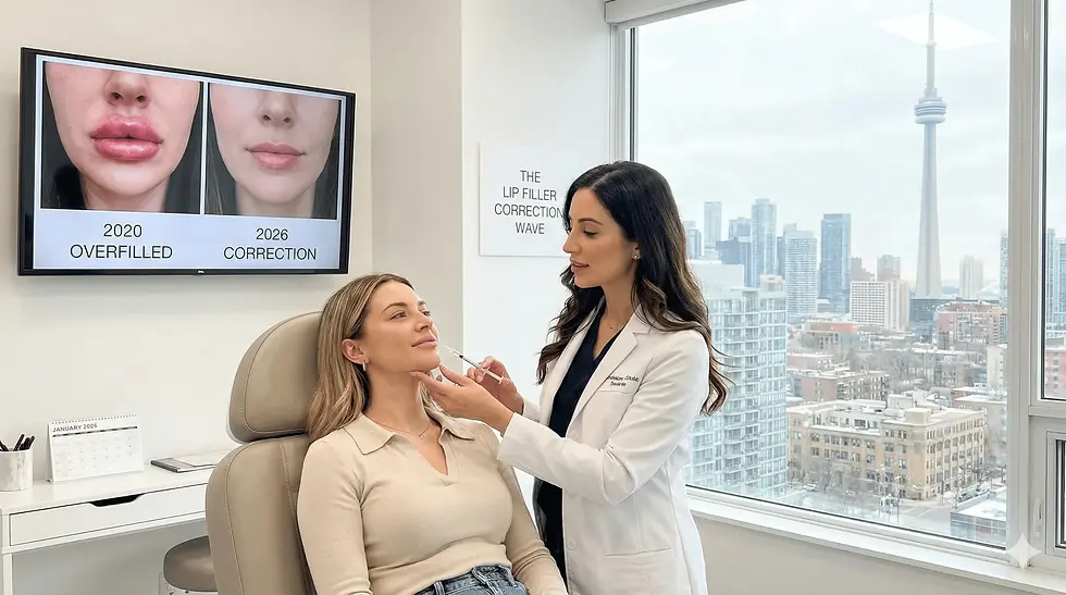 The Lip Filler Correction Wave: How Toronto Clients Are Undoing 2020's Overfilled Look