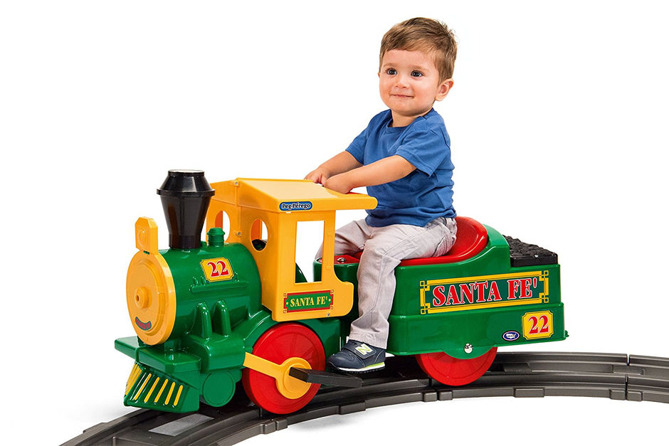 Little Boy with the "Train"