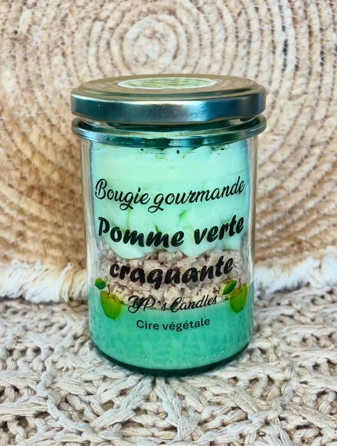 Bougie gourmande Pomme craquante - YP's Candles