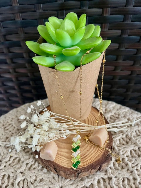 Collier perles Miyuki - YP's Candles