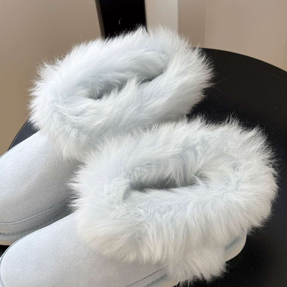 Thumbnail: AUSTRALIAN SHEPHERD UGG Boots Women Sheepskin Wool Trim Ankle Frovia AS 3131