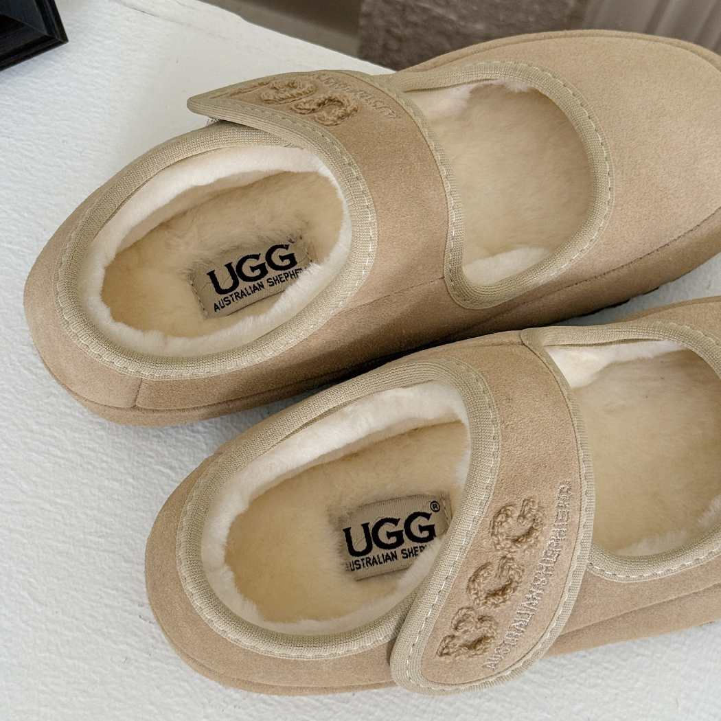 AUSTRALIAN SHEPHERD® UGG Kids Mary Jane Slippers Velvi AS 7025K