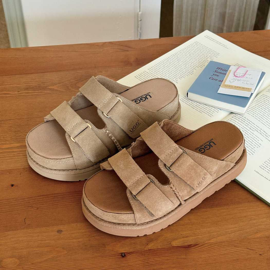 AUSTRALIAN SHEPHERD® Adjustable Strap Buckle Platform Sandals Ventra AS 7035