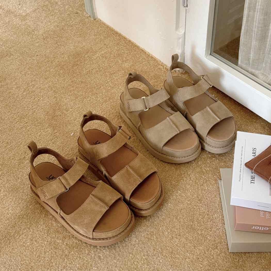 AUSTRALIAN SHEPHERD® Adjustable Strap Slingback Platform Sandals Terral AS 7036