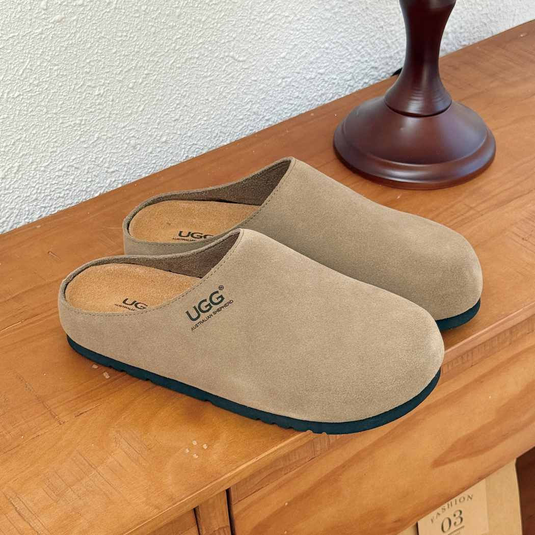 AUSTRALIAN SHEPHERD® Unisex Suede Slip-On Mules Marven AS 5024