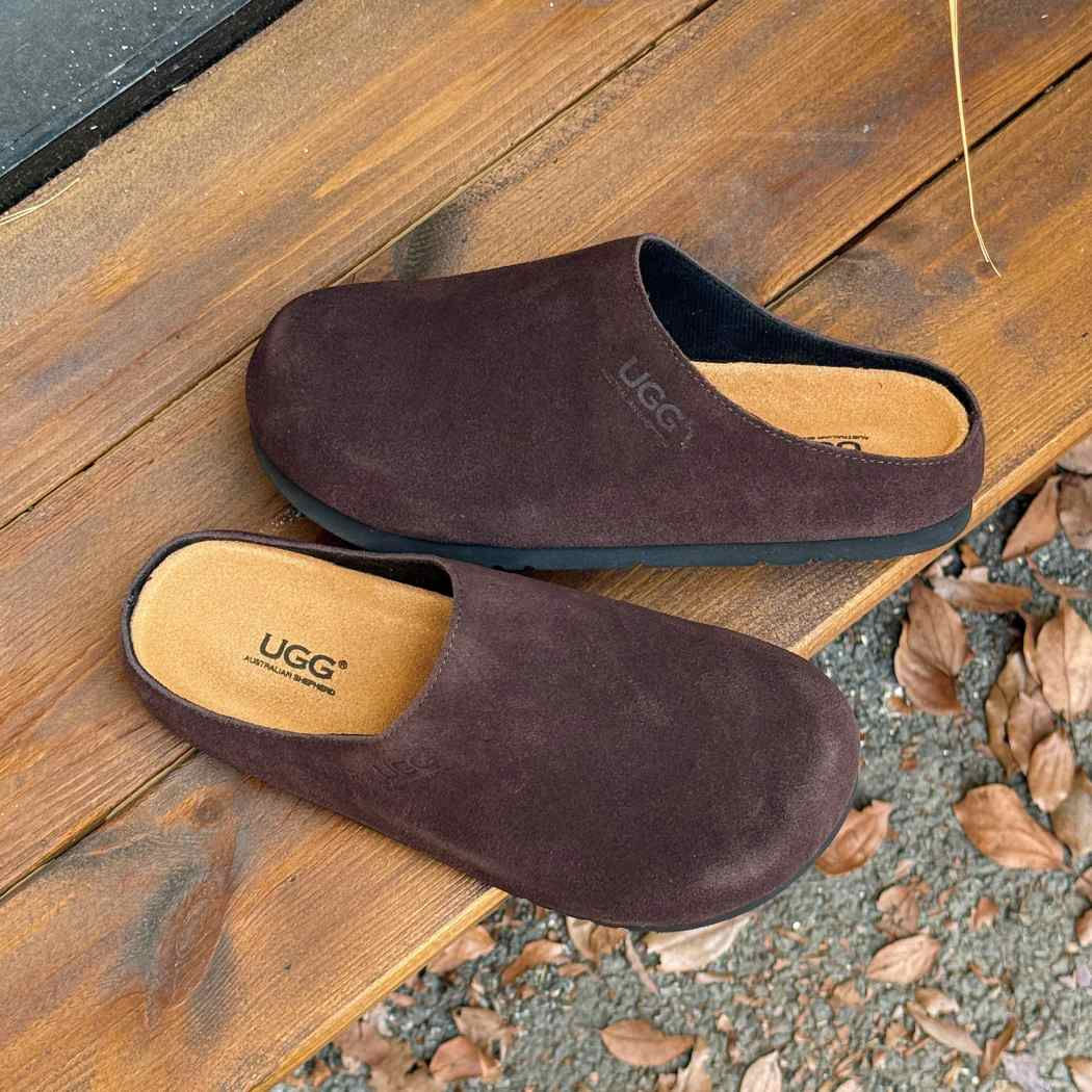 AUSTRALIAN SHEPHERD® Unisex Suede Slip-On Mules Marven AS 5024