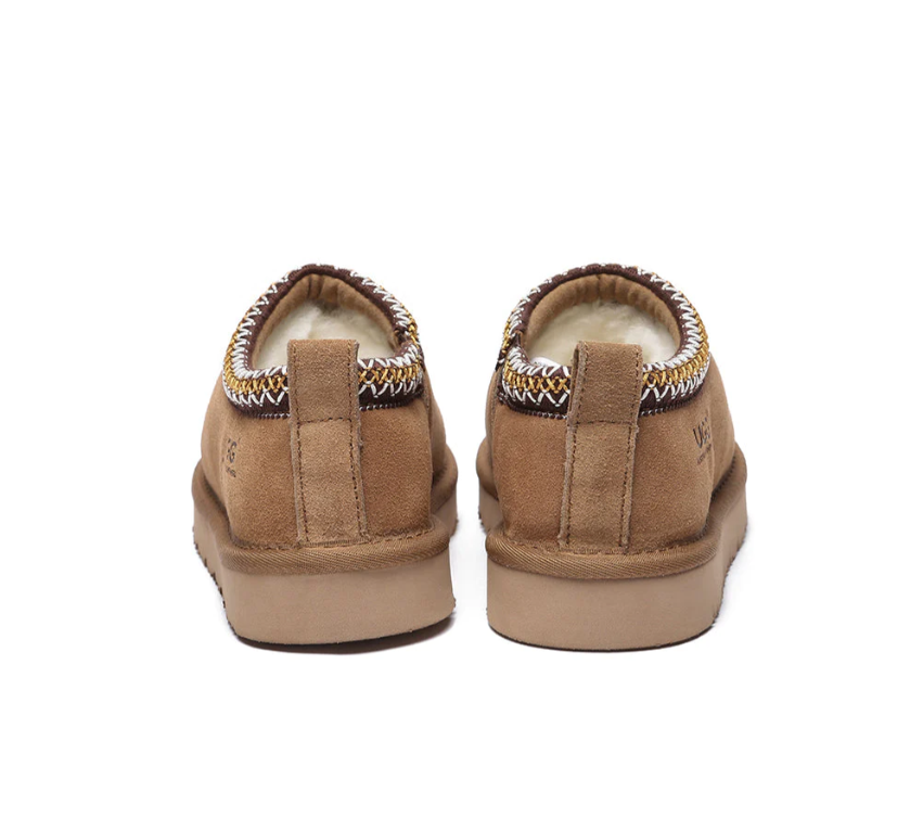 AUSTRALIAN SHEPHERD® UGG Sheepskin Wool Ankle Tazzy Slippers Valen AS 2056
