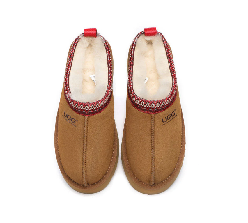Thumbnail: AUSTRALIAN SHEPHERD® UGG Sheepskin Ankle Platform Tazzy Slippers Ventus AS 2053