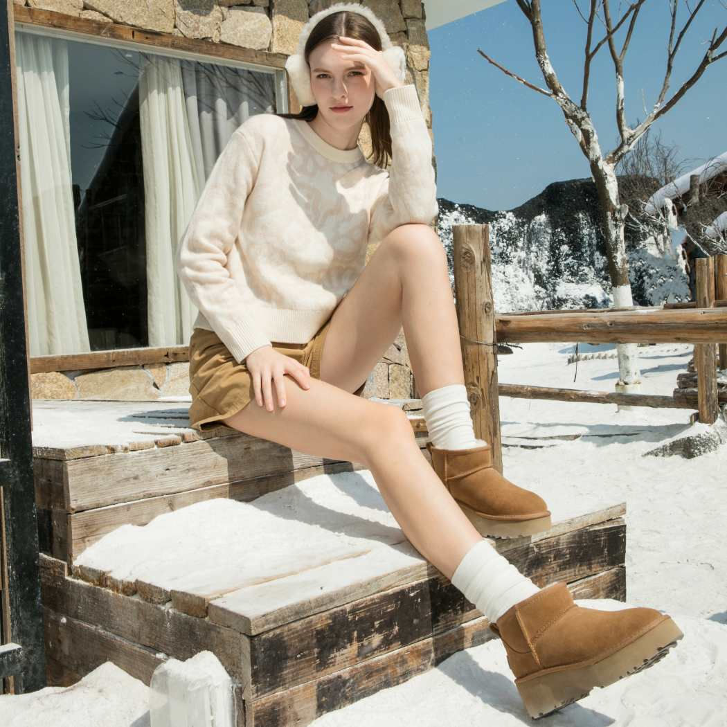 DK UGG® Ultra Mini New Heights Women Ankle Boots 147
