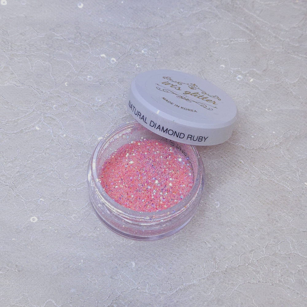 Thermal Color Changing Glitter – Natural Diamond Ruby