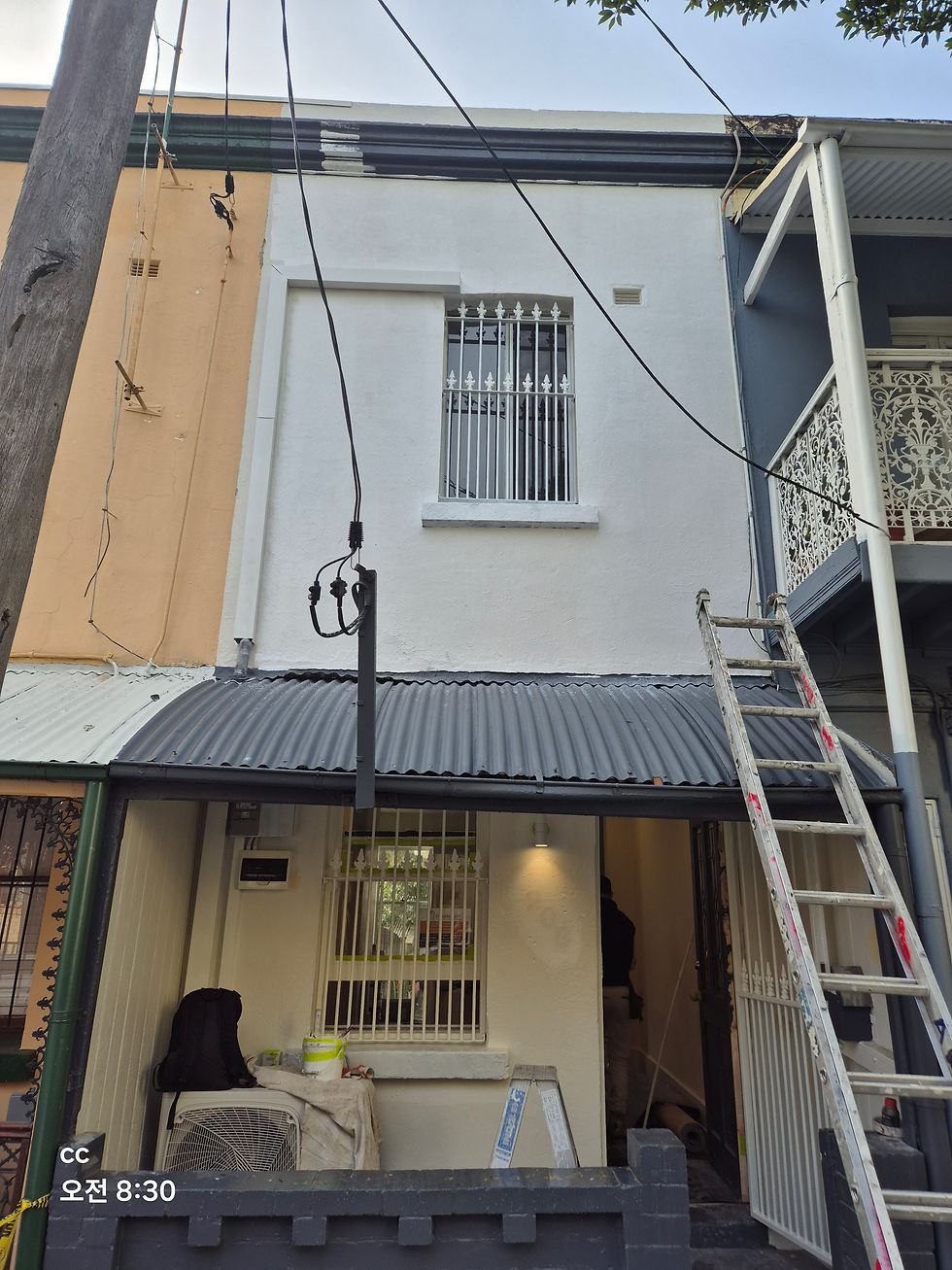 Terrace House Exterior Painting – Surry Hills