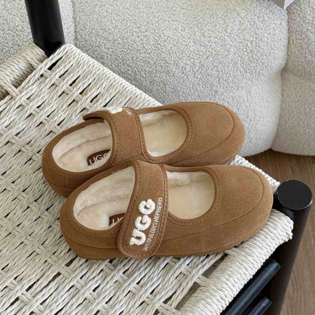 AUSTRALIAN SHEPHERD® UGG Kids Mary Jane Slippers Velvi AS 7025K