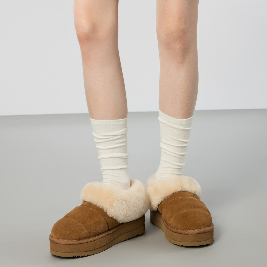 DK UGG Elsie Women Ankle Platform Boots 126