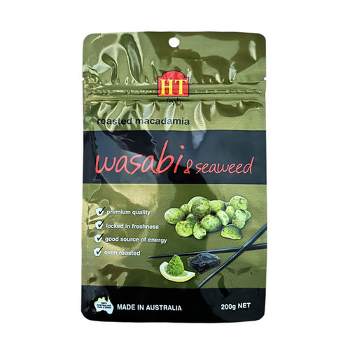 Roasted Macadamia Wasabi & Seaweed 200g Hongtai Food