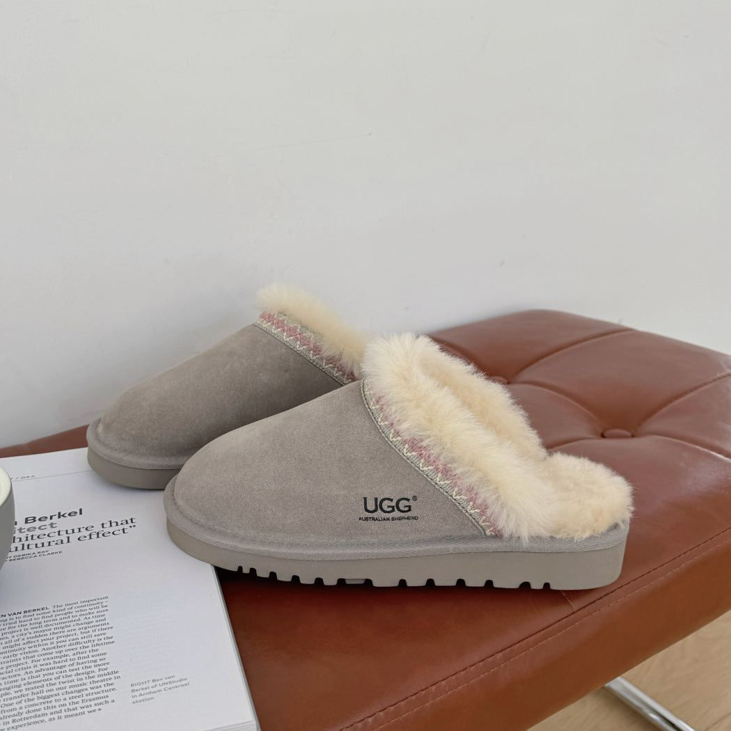 AUSTRALIAN SHEPHERD® UGG Slippers Sheepskin Wool Scuff Liora AS 2131