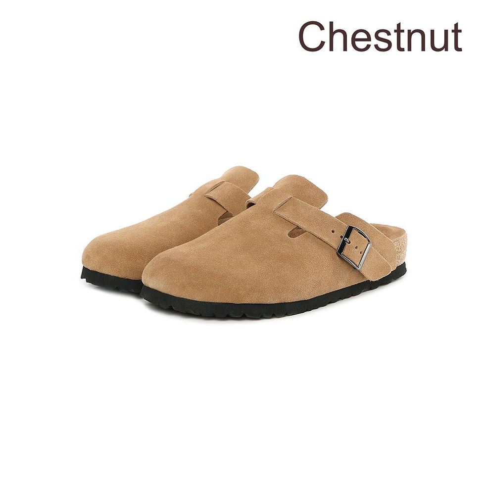 Thumbnail: DK UGG Sandra Leather Mule Slipper DK 1643