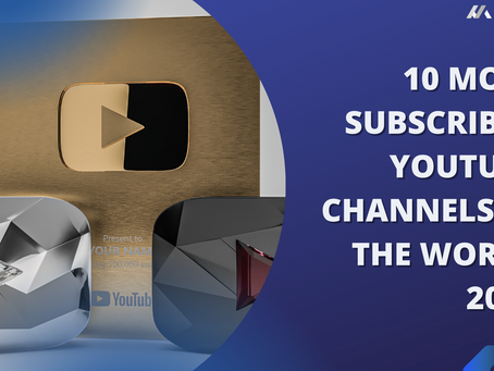 List of 10 Most Subscribed Youtube Channels in the World 2022