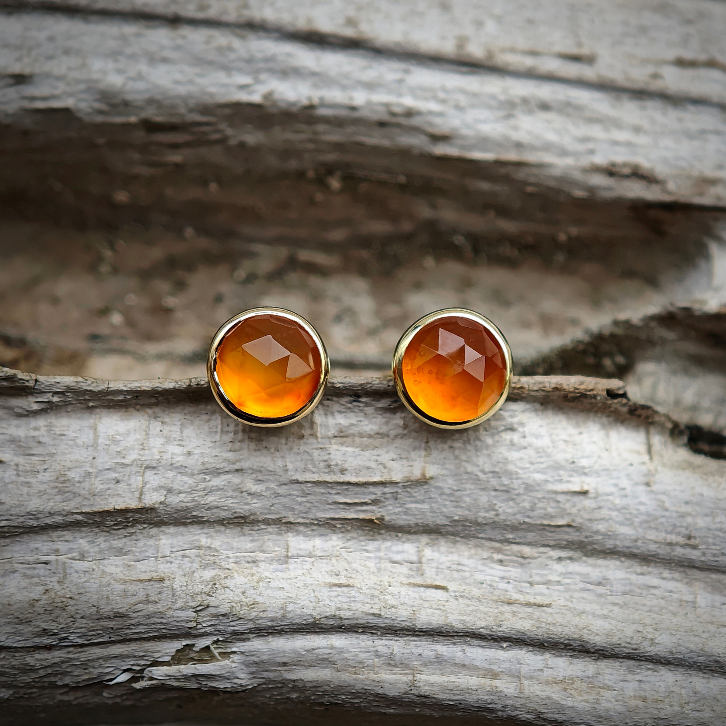 Ohrstecker :glow: mit Karneol