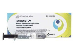 empaque de Gardasil 9