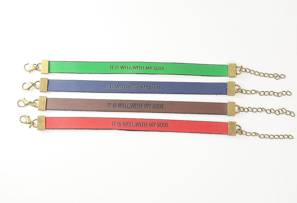 Thumbnail: Leather Wrap Bracelet