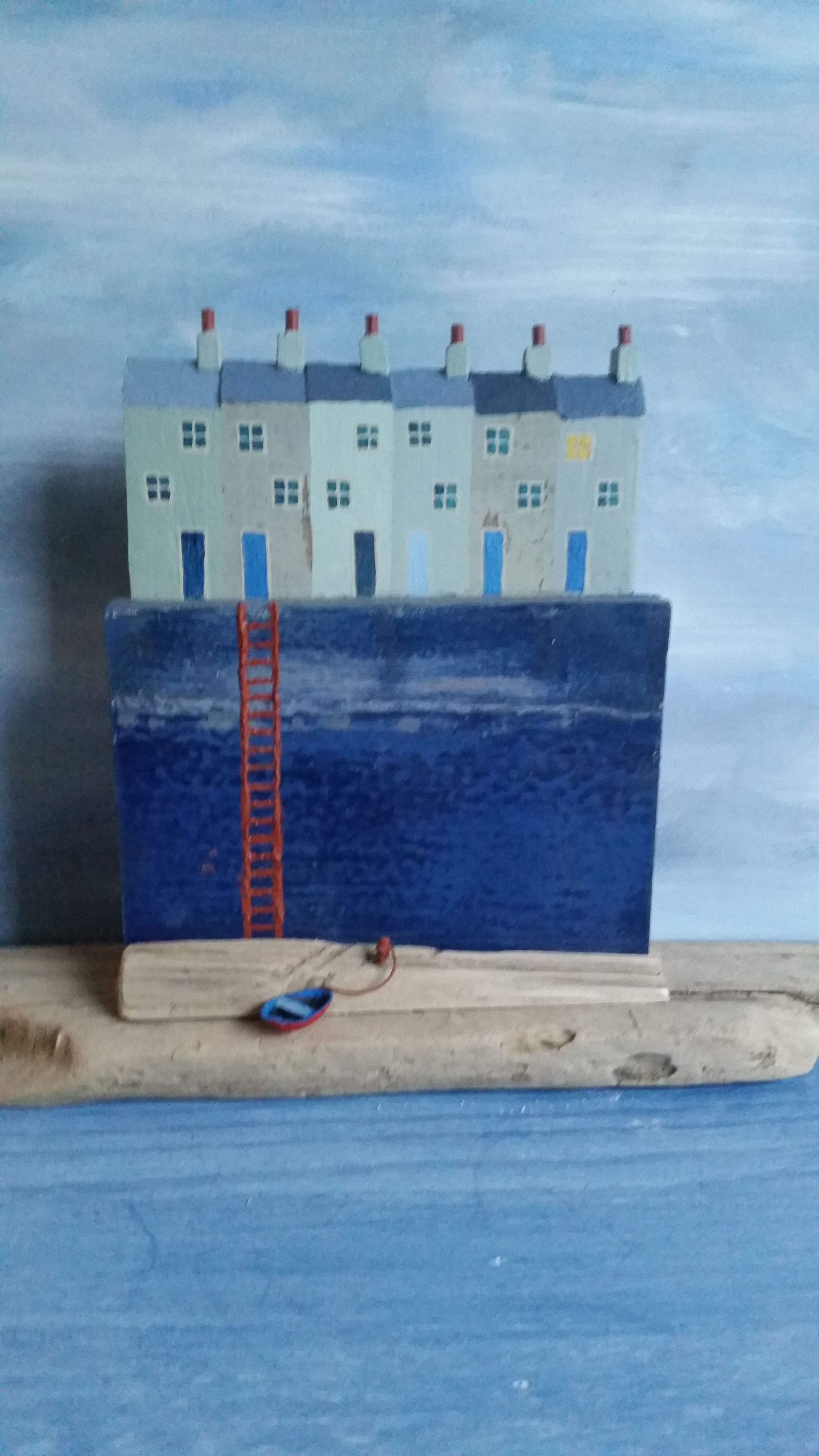 The Long Climb  19cm(h)x30cm(w)x6cm(d)