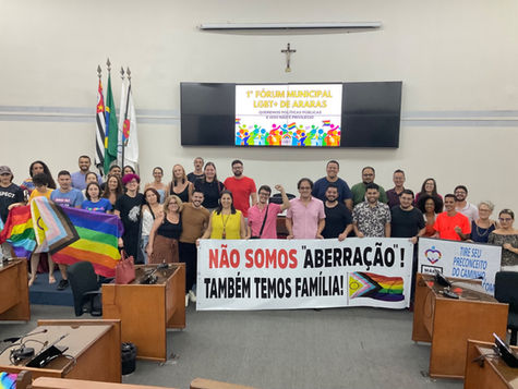 1º Fórum LGBT+ de Araras debate políticas públicas