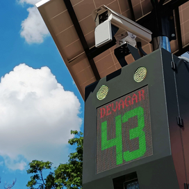 Demutran realoca lombadas eletrônicas da cidade