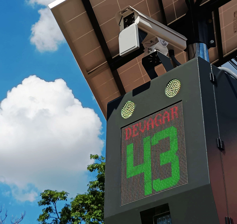 Demutran realoca lombadas eletrônicas da cidade