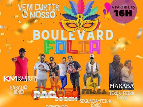 Boulevard do Parque Ecológico terá programação especial no Carnaval