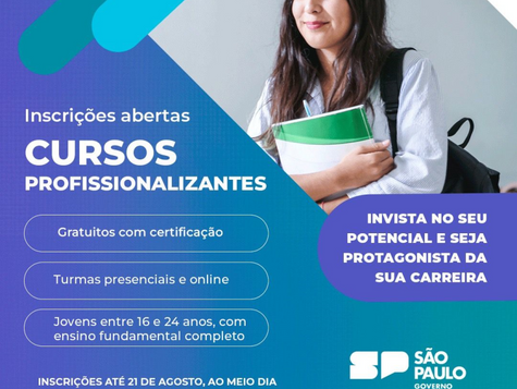 “Qualifica SP”: Governo do Estado oferece cursos profissionalizantes para Araras e região