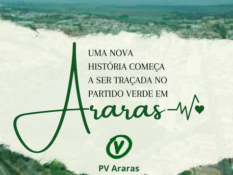 Nova Executiva do Partido Verde é nomeada em Araras