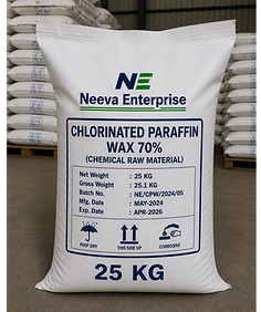 Chlorinated Paraffin Wax 70% supplied by Neeva Enterprise for PVC, rubber, paints, sealant
