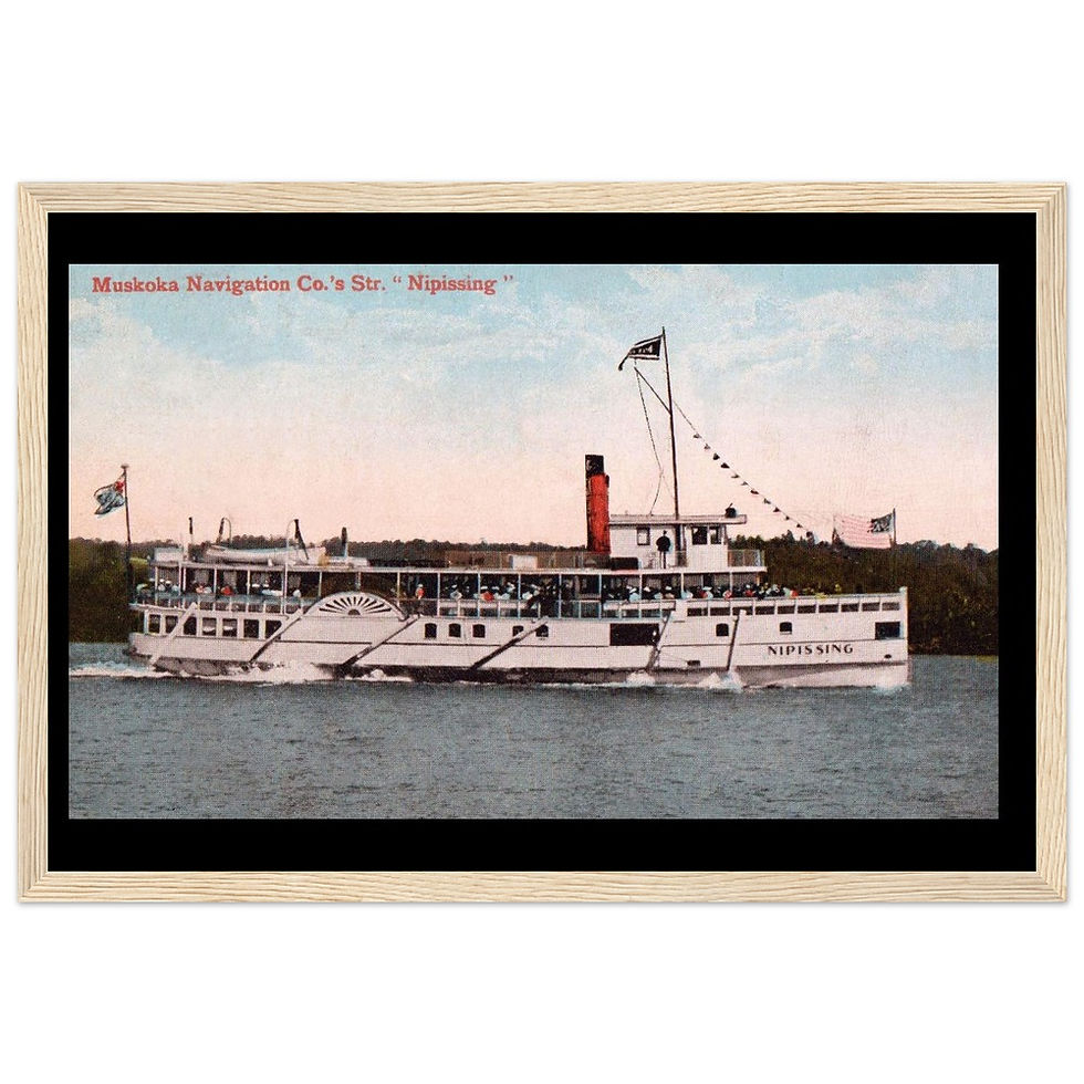 Thumbnail: Steamer Nipissing, Muskoka Lakes